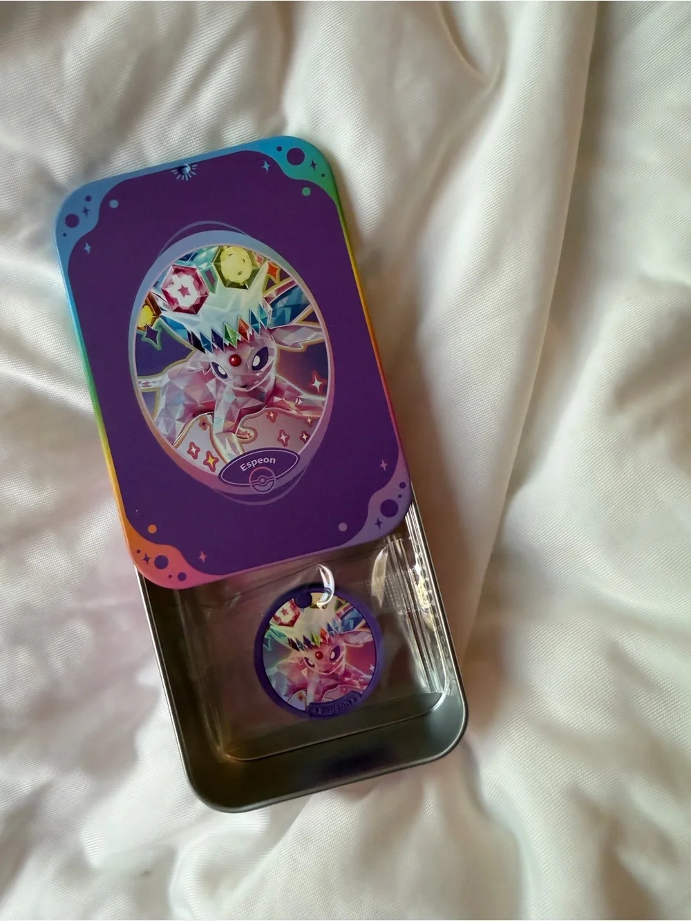 Pokemon Chinese Exclusive Espeon Tin